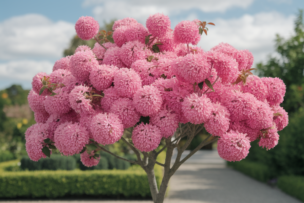 arbre-fleuri-roses-jardin