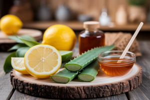 citron-aloevera-miel-table